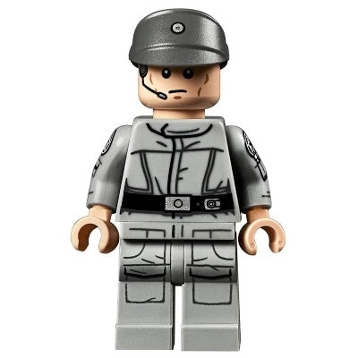 sw1044 Imperial Crew - Dark Bluish Gray Cap, Printed Arms