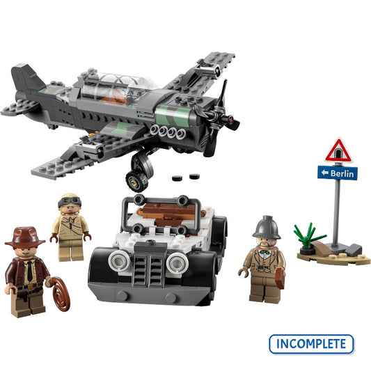 77012 Fighter Plane Chase (Incomplete Pre-Owned, Read Details)
