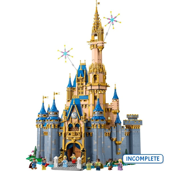 43222 Disney Castle (Incomplete Pre-Owned, Read Details)