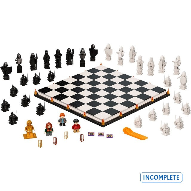 76392 Hogwarts Wizard’s Chess (Incomplete Pre-Owned, Read Details)