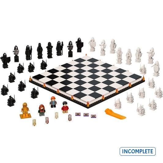 76392 Hogwarts Wizard’s Chess (Incomplete Pre-Owned, Read Details)