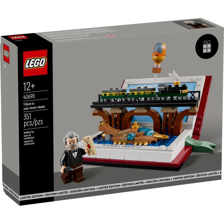 40690 Tribute to Jules Verne's Books (Retired New-In-Box)