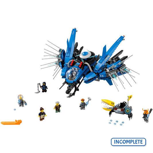 70614 Lightning Jet (Incomplete Pre-Owned, Read Details)