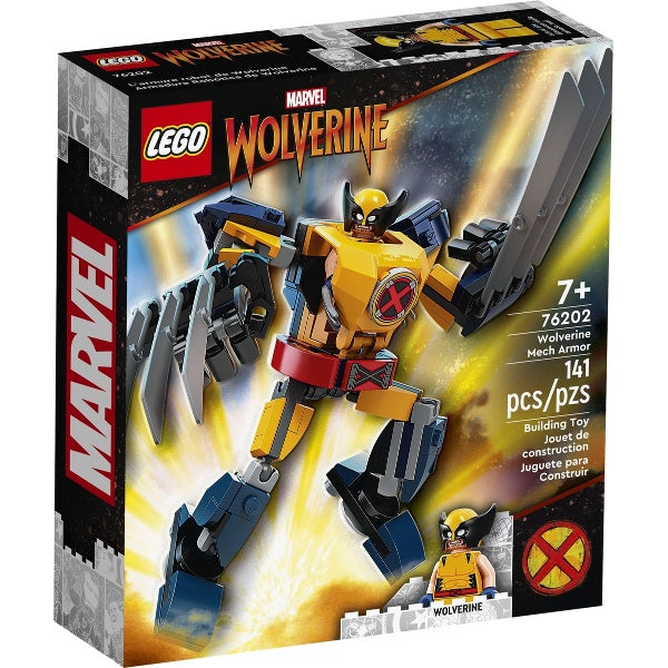 76202 Wolverine Mech Armor (Retired New-In-Box)