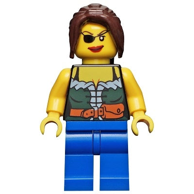pi101 Pirate Female, Blue Legs
