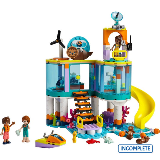 41736 Sea Rescue Center (Incomplete Pre-Owned, Read Details)