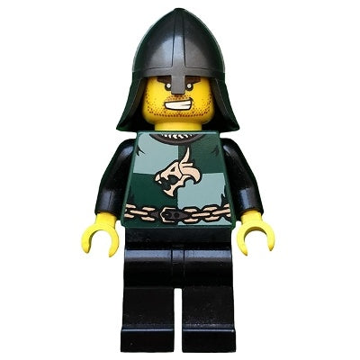 cas439 Kingdoms - Dragon Knight Quarters, Helmet with Neck Protector, Bared Teeth