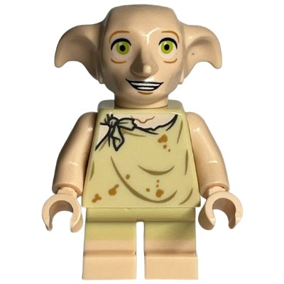 hp224 Dobby (Elf) - Light Nougat, Open Mouth Smile