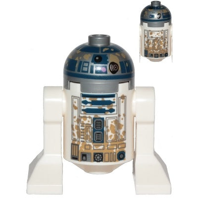 sw1200 Astromech Droid, R2-D2, Dirt Stains on Front and Back