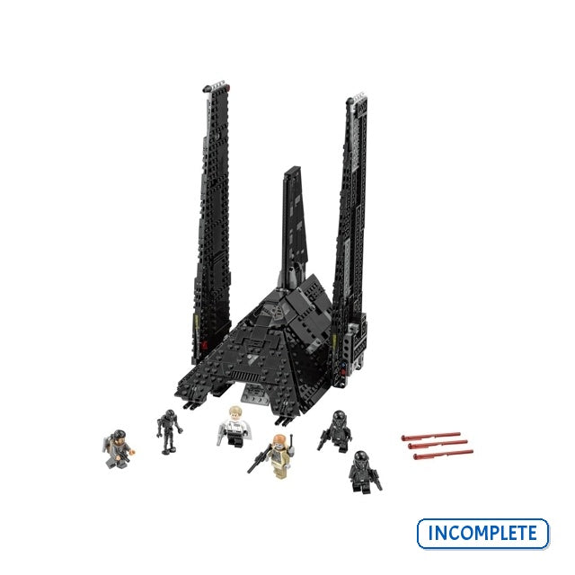 75156 Krennic's Imperial Shuttle (N/A) (Incomplete Pre-Owned, Read Details)