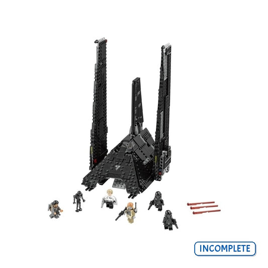 75156 Krennic's Imperial Shuttle (N/A) (Incomplete Pre-Owned, Read Details)