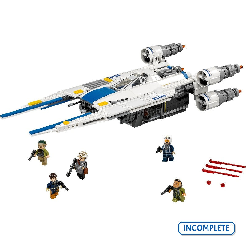 75155 Rebel U-Wing Fighter (Incomplete Pre-Owned, Read Details)