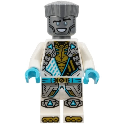 njo0934 Zane - Dragons Rising, Tunic with Shoulder Armor, Hair
