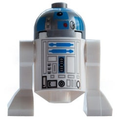 sw0512 Astromech Droid, R2-D2, Flat Silver Head