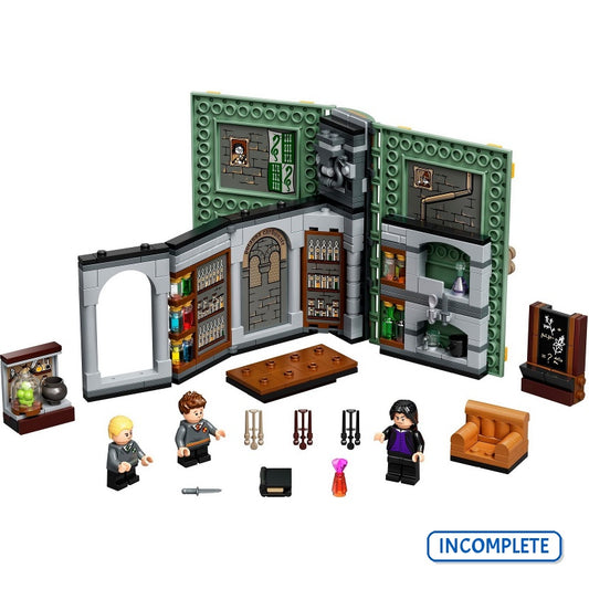 76383 Hogwarts Moment: Potions Class (Incomplete Pre-Owned, Read Details)