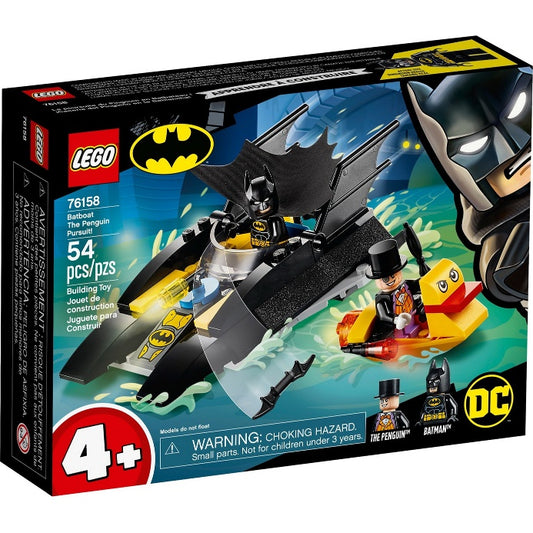 76158 Batboat the Penguin Pursuit! (Retired New-In-Box)