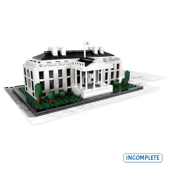 21006 The White House (Incomplete Pre-Owned, Read Details)
