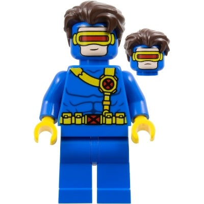 sh0941 Cyclops - Blue Outfit, Plain Legs