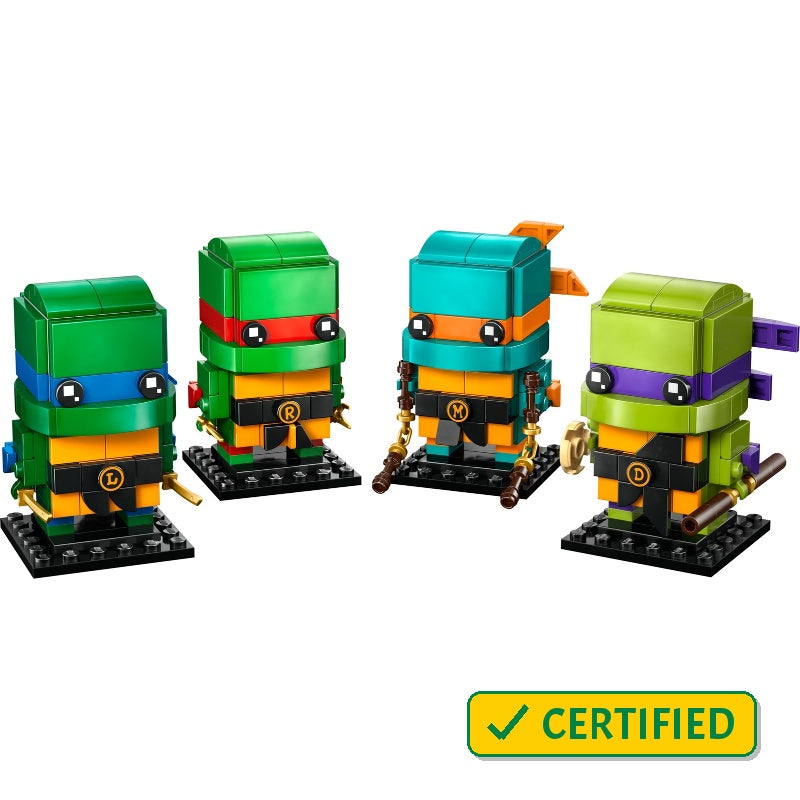 40878 Teenage Mutant Ninja Turtles Figures (Certified Pre-Owned)