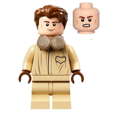 hp269 Cedric Diggory - Coveralls, Headphones, Tan Medium Legs