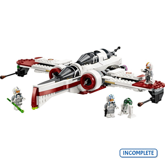 75402 ARC-170 Starfighter (No Figs) (Incomplete Pre-Owned, Read Details)