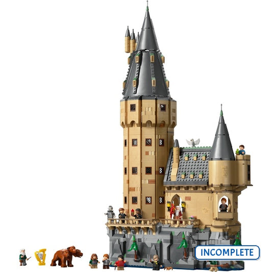 76454 Hogwarts Castle: the Main Tower (Incomplete Pre-Owned, Read Details)