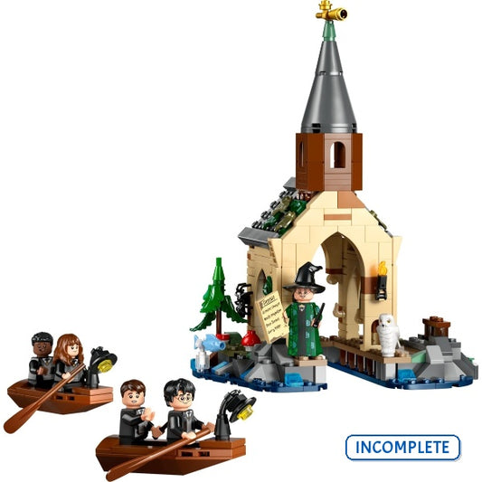 76426 Hogwarts Castle Boathouse (Incomplete Pre-Owned, Read Details)