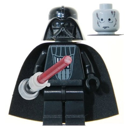 sw0117 Darth Vader - Trans-Red Light-Up Lightsaber