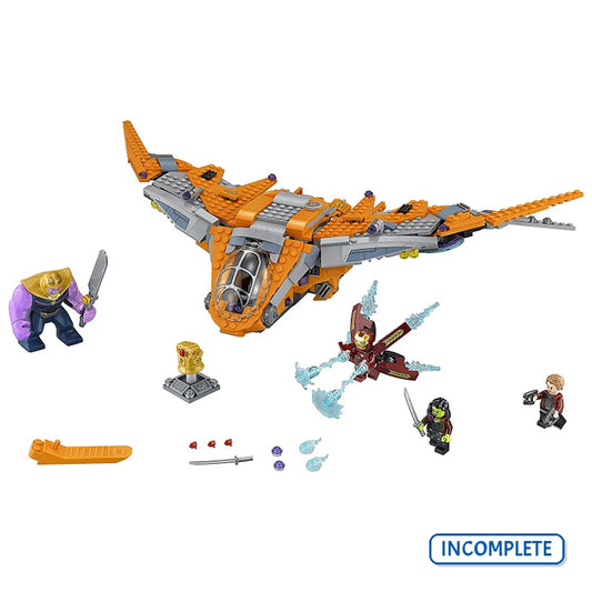 76107 Thanos: Ultimate Battle (Incomplete Pre-Owned, Read Details)