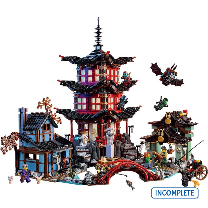 70751 Temple of Airjitzu (Incomplete Pre-Owned, Read Details)