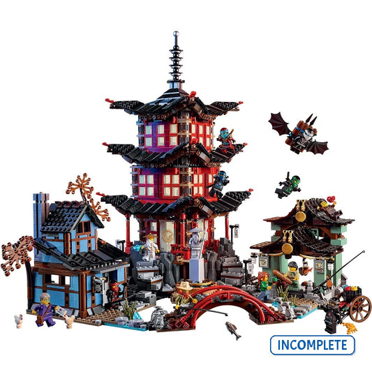 70751 Temple of Airjitzu (Incomplete Pre-Owned, Read Details)