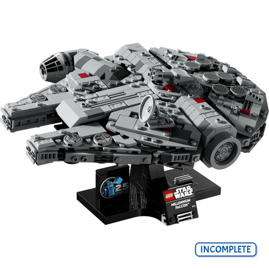 75375 Millennium Falcon (Incomplete Pre-Owned, Read Details)