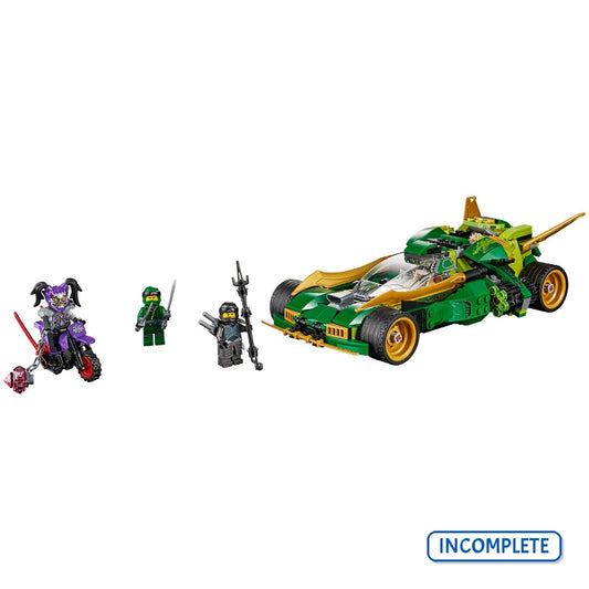 70641 Ninja Nightcrawler (Incomplete Pre-Owned, Read Details)