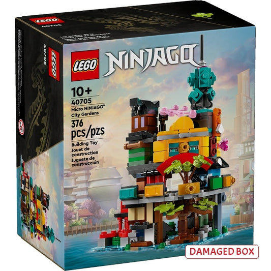 40705 Micro Ninjago City Gardens (Retired New-In-Box, Damaged Box)