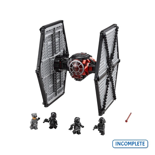 75101 First Order Special Forces TIE Fighter (Incomplete Pre-Owned, Read Details)
