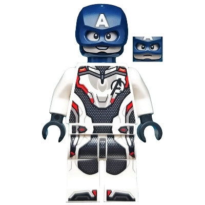 sh0560 Captain America - White Jumpsuit, Helmet