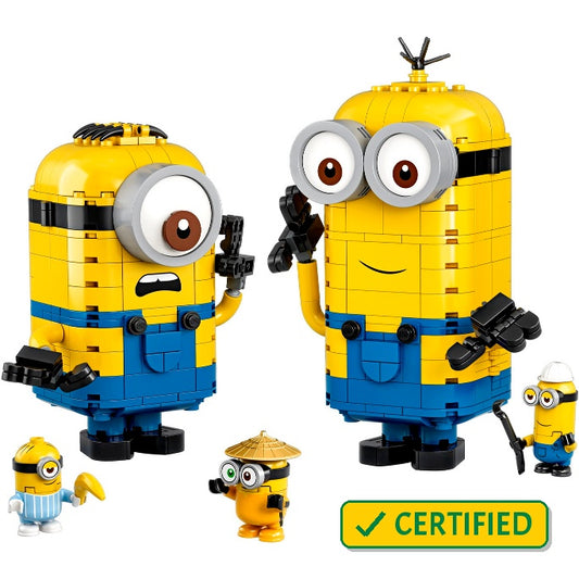 75551 Brick-Built Minions and Their Lair (Certified Pre-Owned)