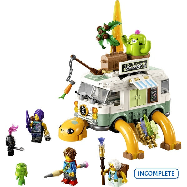 71456 Mrs. Castillo's Turtle Van (Incomplete Pre-Owned, Read Details)