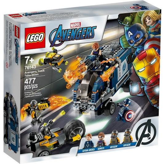 76143 Avengers Truck Take-Down (Retired New-In-Box)