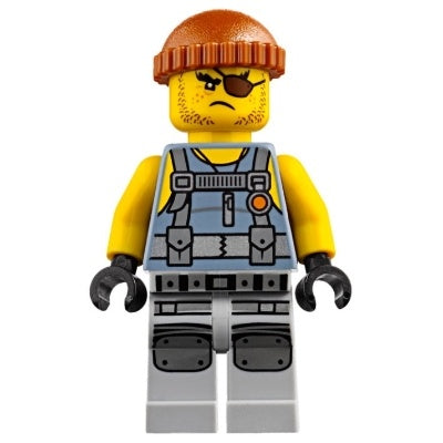 njo0380 Shark Army Thug - Tank Top, Large Knee Plates