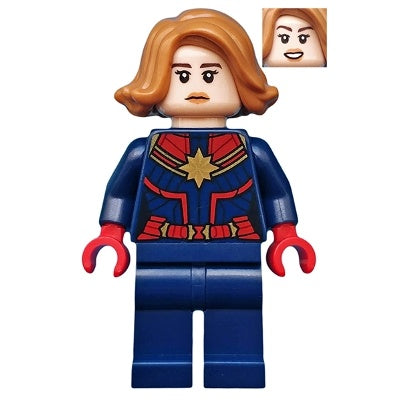 sh0555 Captain Marvel (Carol Danvers) - Medium Nougat Hair