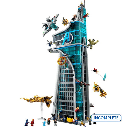 76269 Avengers Tower (Incomplete Pre-Owned, Read Details)
