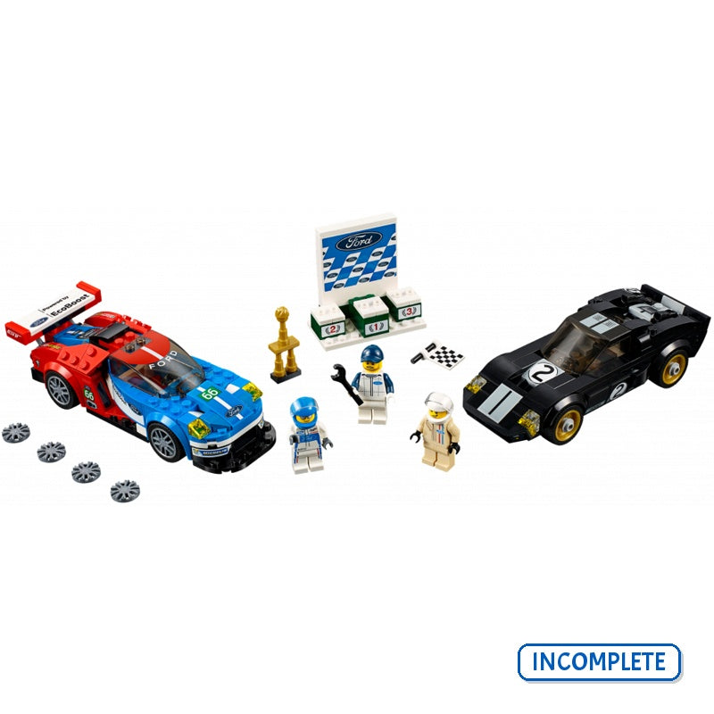 75881 2016 Ford GT & 1966 Ford GT40 (Incomplete Pre-Owned, Read Details)