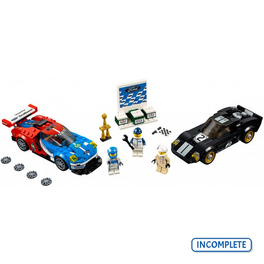 75881 2016 Ford GT & 1966 Ford GT40 (Incomplete Pre-Owned, Read Details)