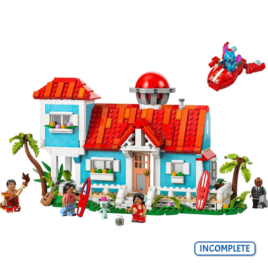 43268 Lilo and Stitch Beach House (Incomplete Pre-Owned, Read Details)