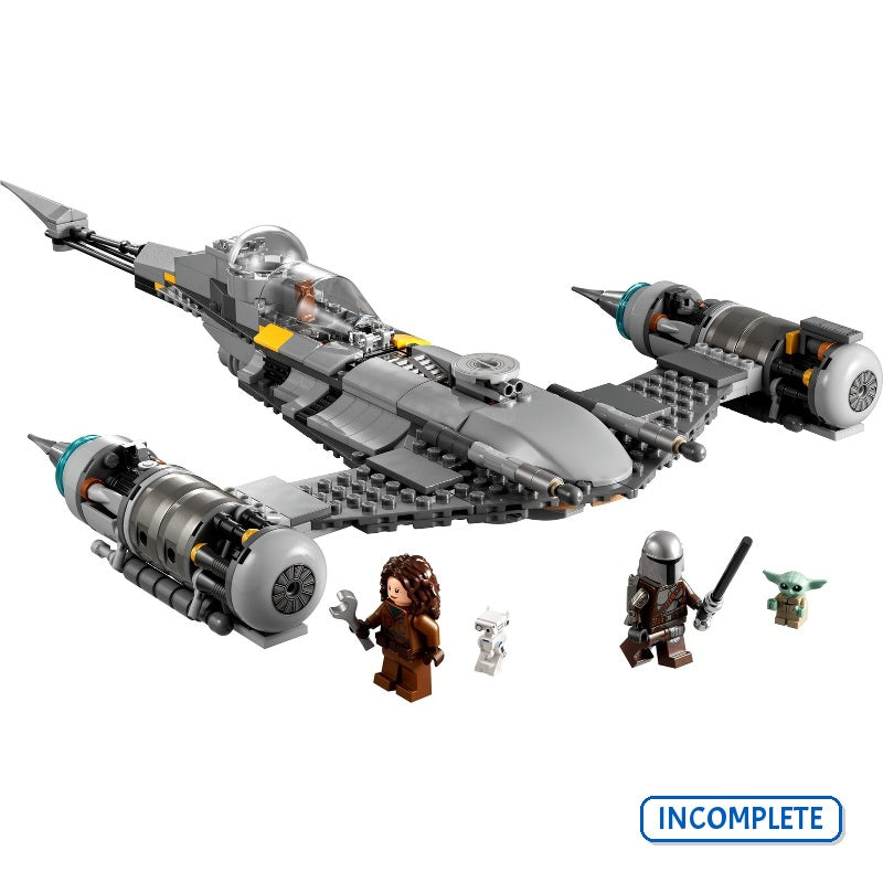 75325 The Mandalorian's N-1 Starfighter (Incomplete Pre-Owned, Read Details)