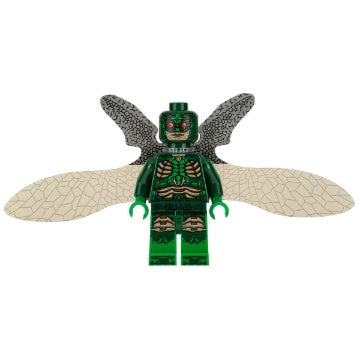 sh0439 Parademon - Dark Green, Extended Wings