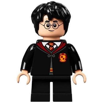 hp281 Harry Potter - Gryffindor Robe Clasped, Sweater, Shirt and TIE, Black Short Legs