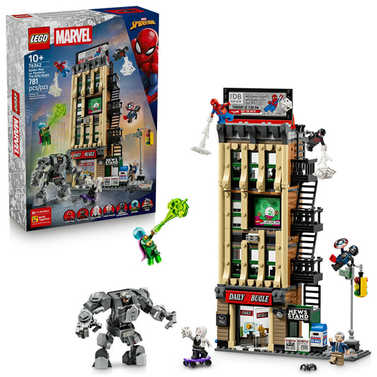 76342 Spider-Man vs. Mysterio: The Daily Bugle