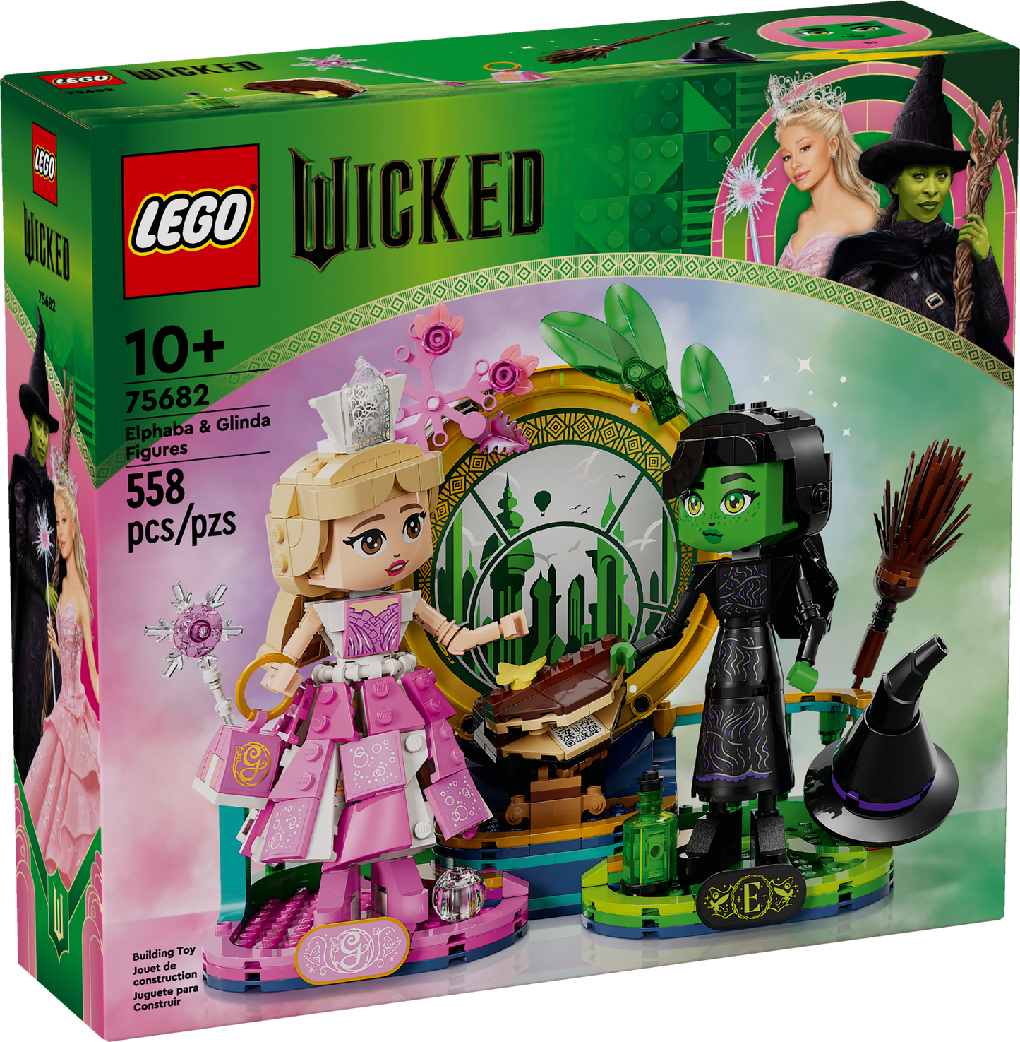 75682 Wicked Elphaba & Glinda Figures